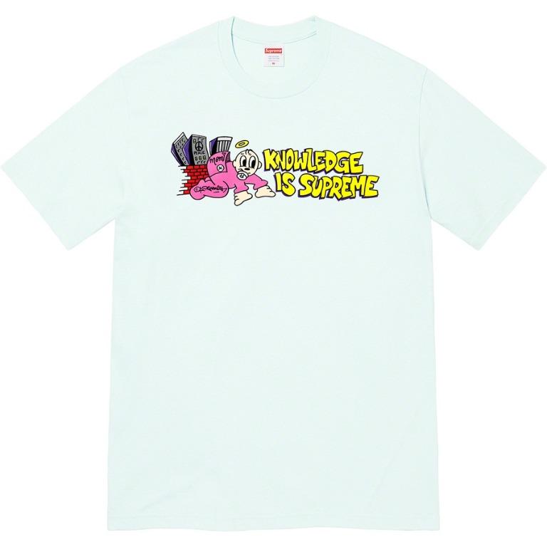 Supreme Knowledge Tee, Men's Fashion, Tops & Sets, Tshirts & Polo Supreme Knowledge Tee, Men's Fashion, Tops & Sets, Tshirts & Polo