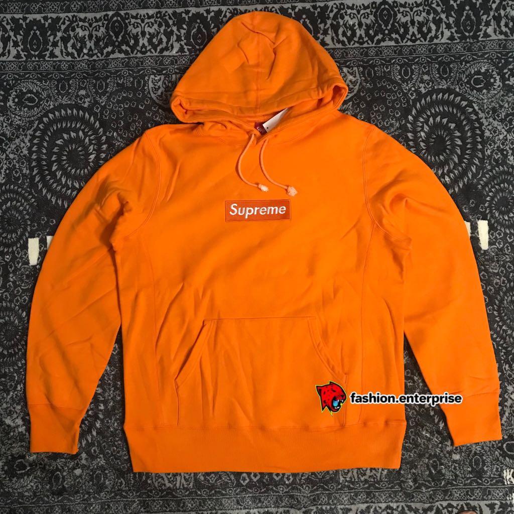 Supreme Supreme 2000 Red on Black Box Logo Hoodie