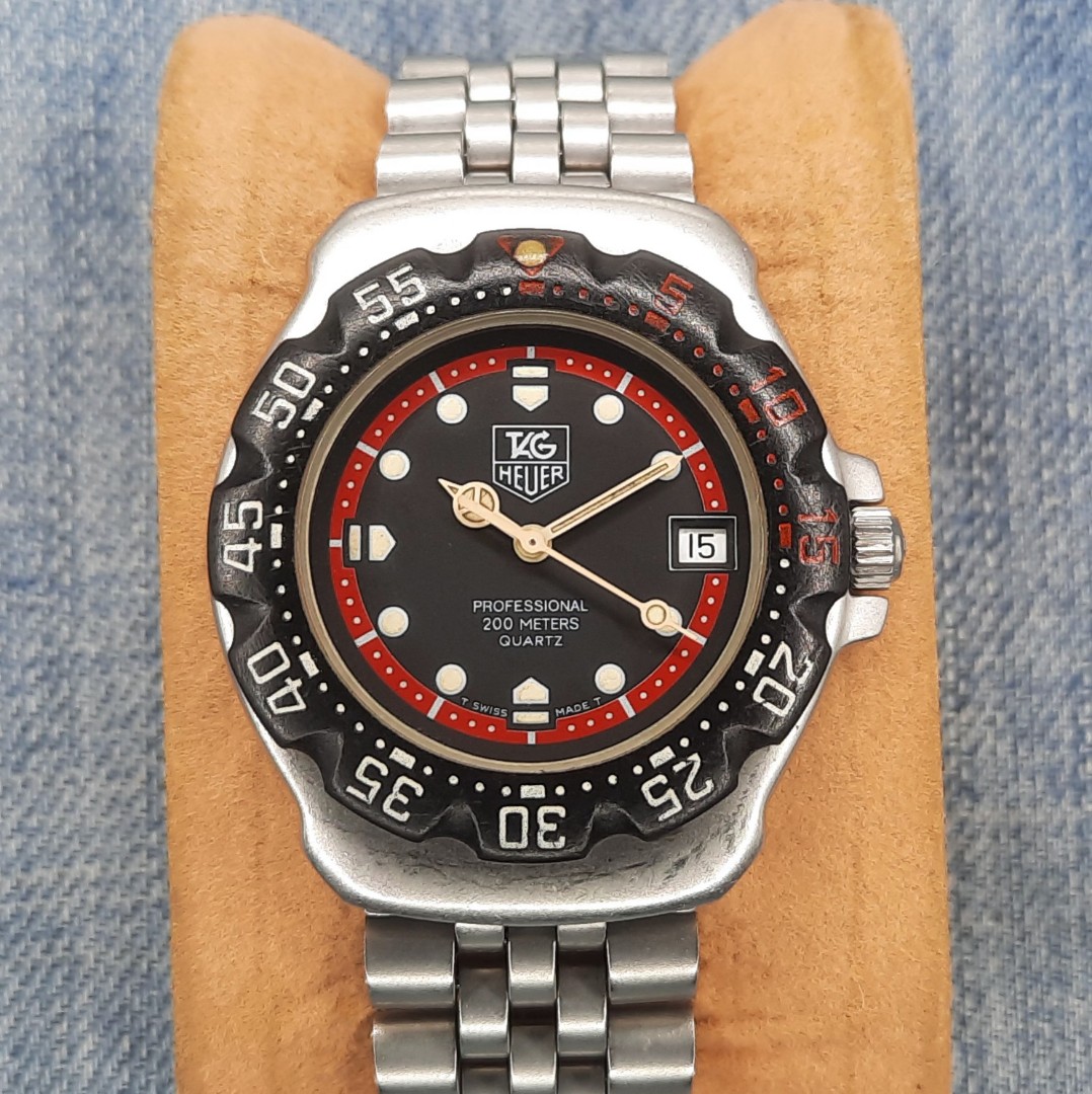 Tag Heuer Professional Ref. WA1214 F1 200 Meters Date Quartz Men s