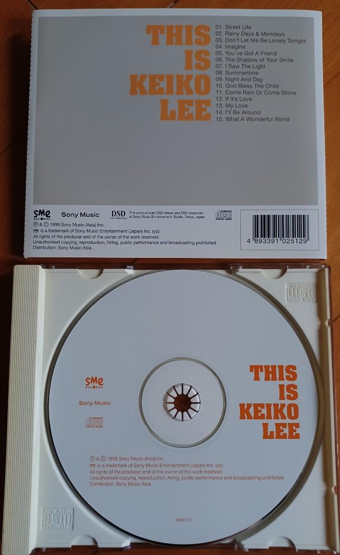 THIS IS KEIKO LEE 李敬子港版DSD CD無花98%新🍀Street Life/The