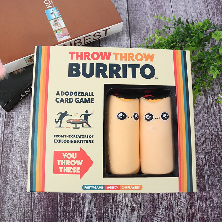 Throw throw burrito board game, Hobbies & Toys, Toys & Games on Carousell
