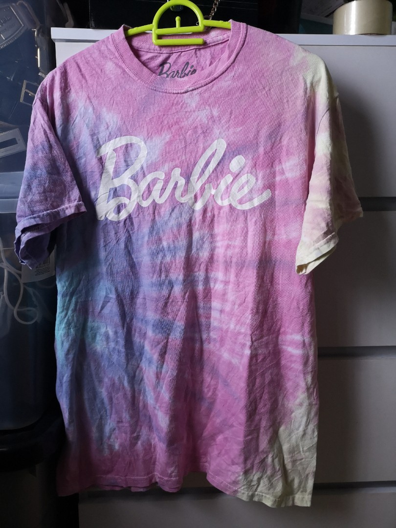 tie dye barbie shirt