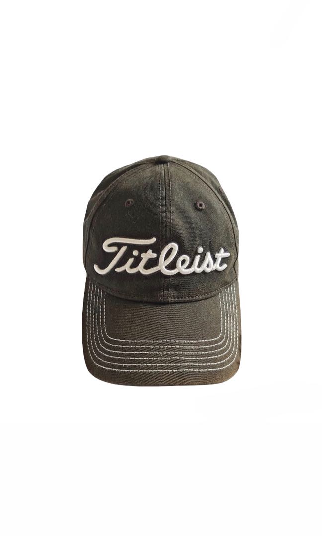 Titleist cap, Fesyen Pria, Aksesoris 