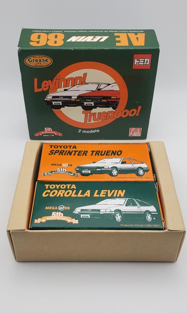 ミニカー MEGAWEB 5th Anniversary Levin Trueno s-l1600__71063.1697749025.500.