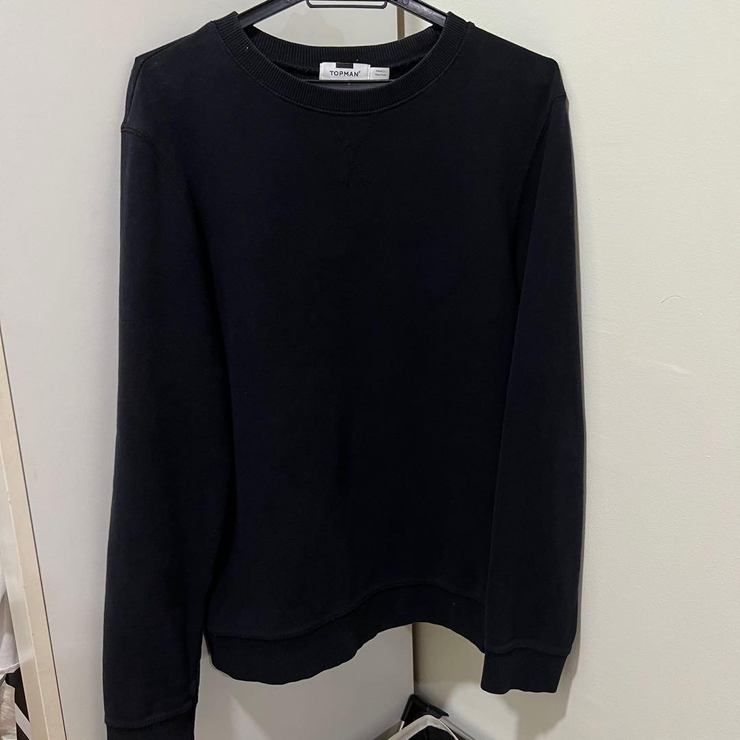 Topman black sweatshirt store