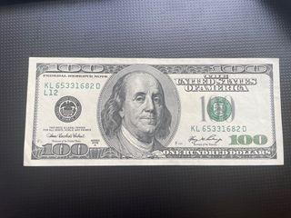 USD old $100