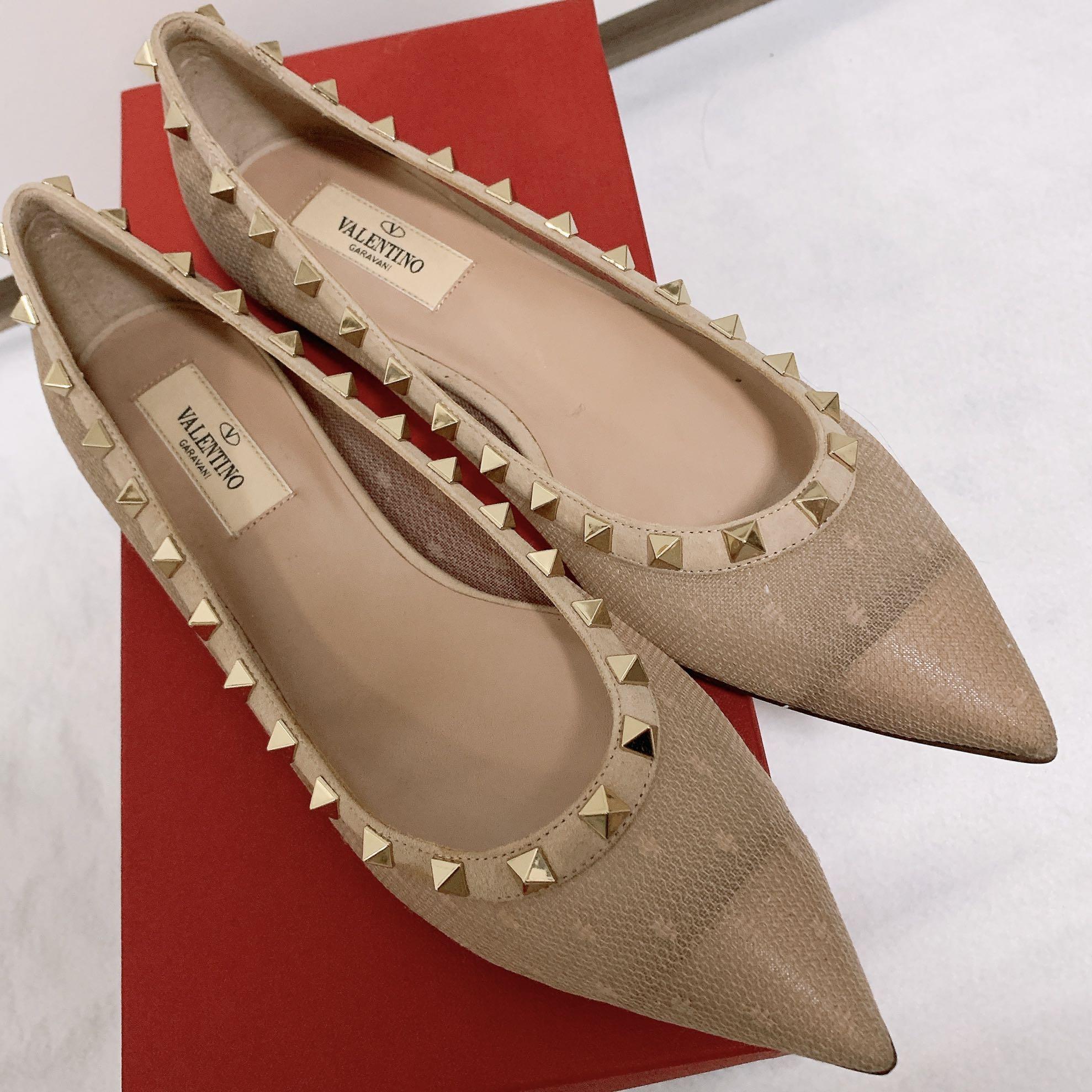 Valentino flats sale nude
