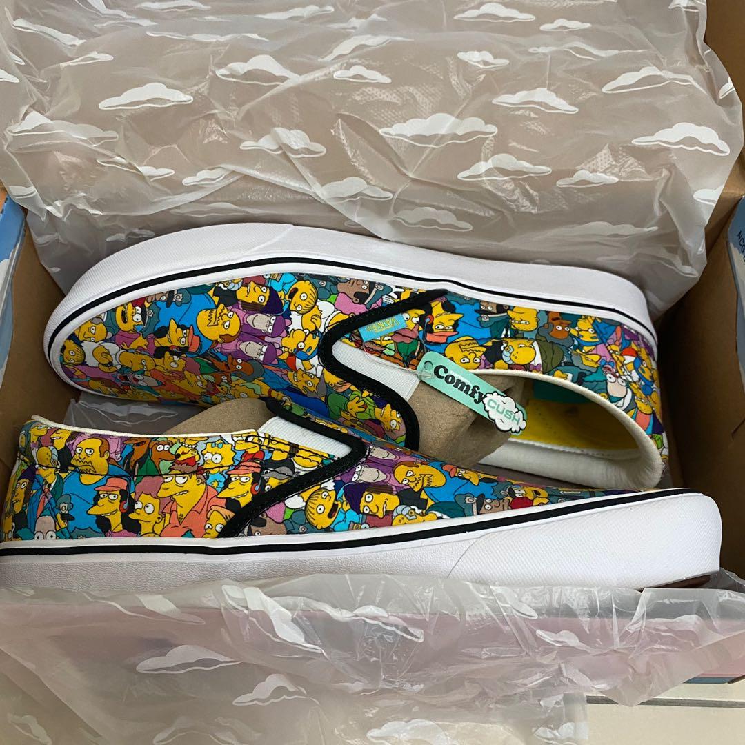 Vans Slip On The Simpsons Men S Fashion Footwear Sneakers On Carousell