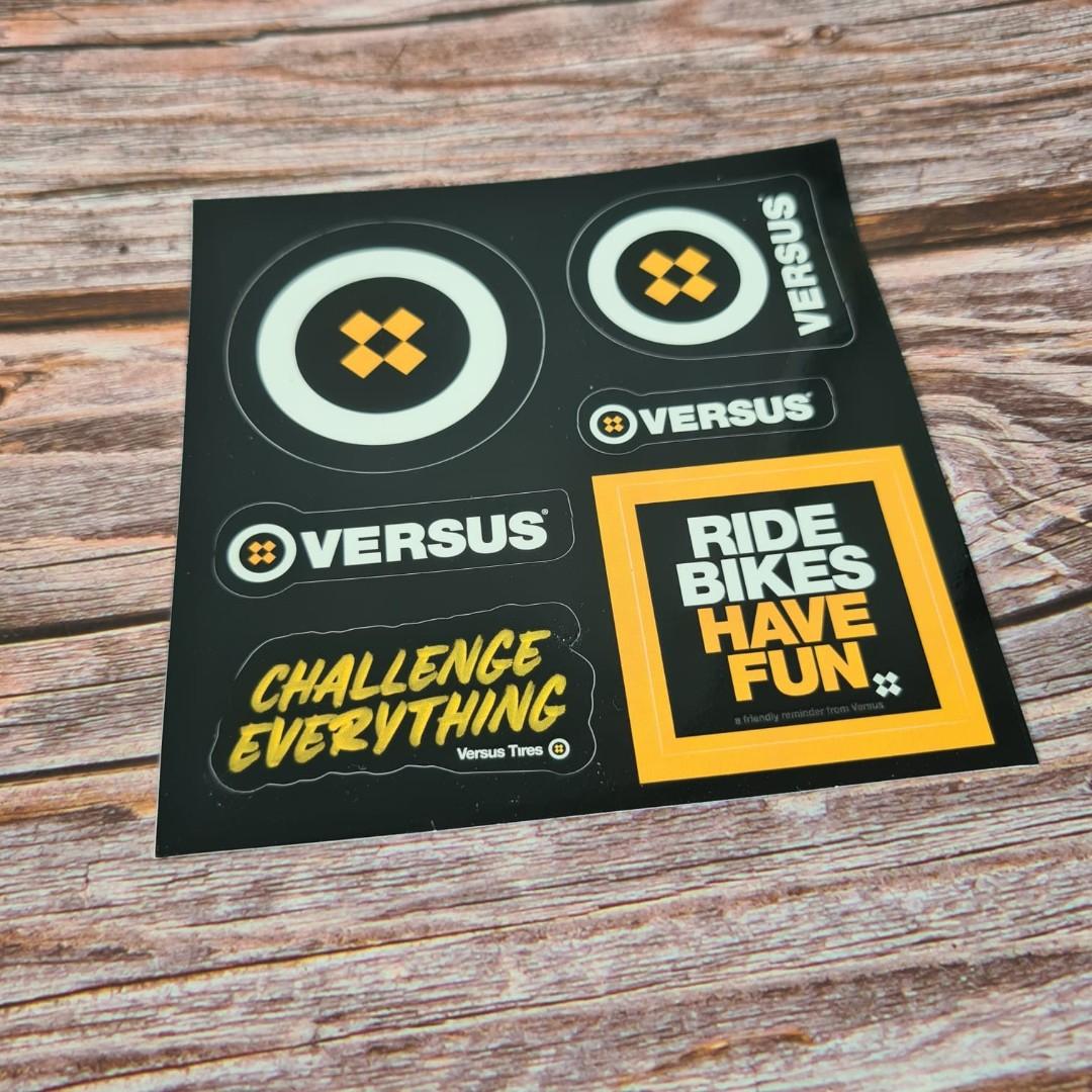 Vs Sticker Rwcing Versus stickers, Sports Equipment, Bicycles & Parts, Parts ...