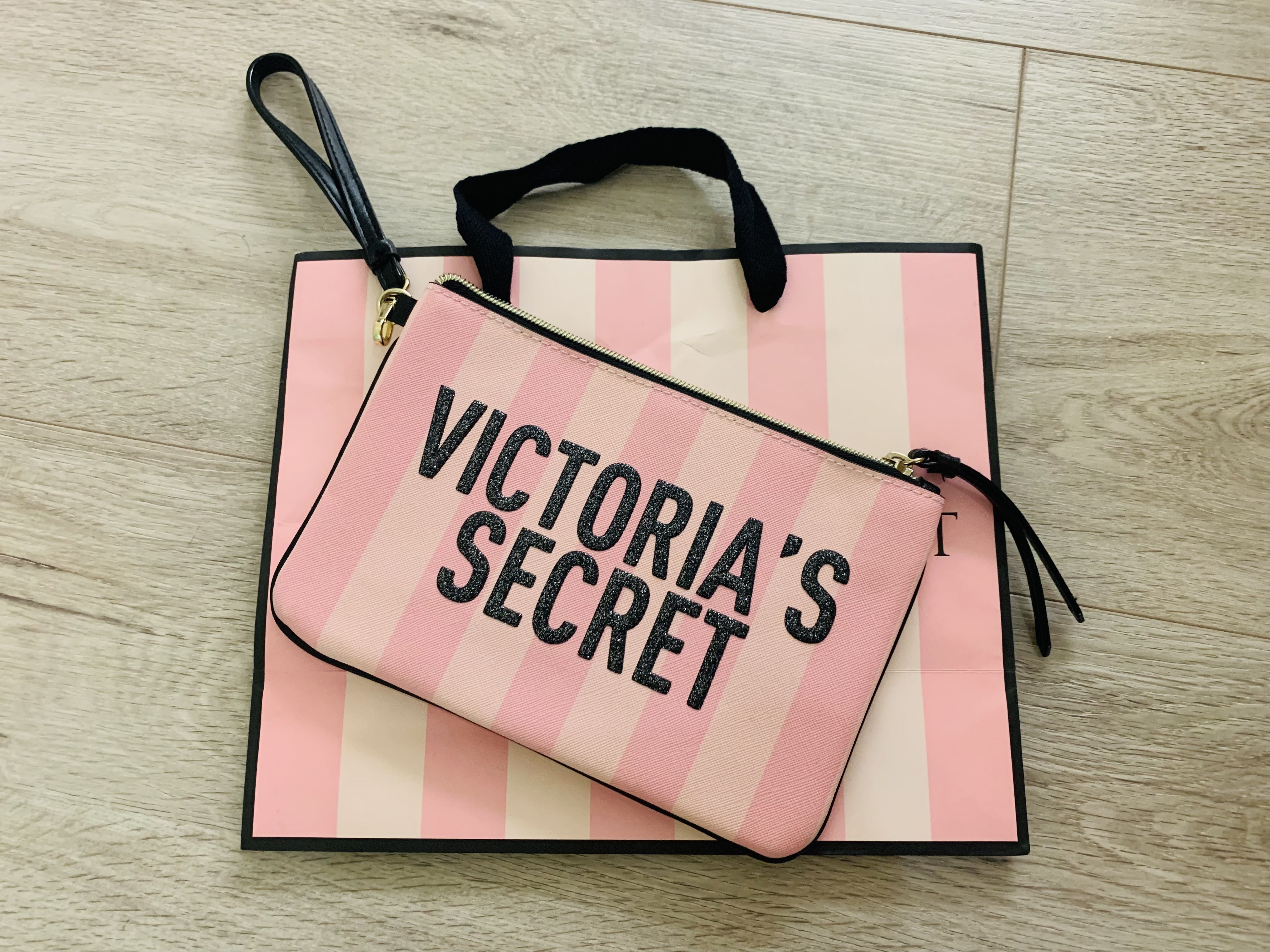 Victoria secret plastic hot sale bag