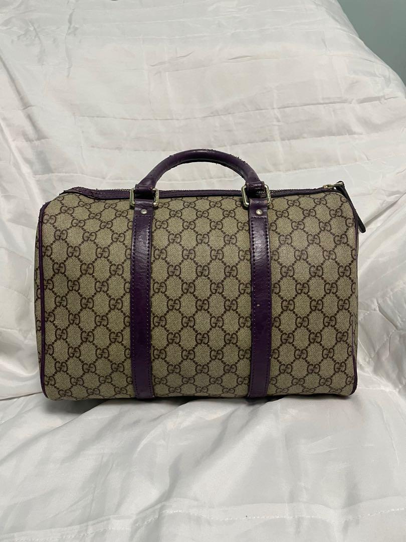 Authentic Retro Gucci Monogram Doctors Bag