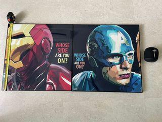 (Wall Art) Avengers Captain America Ironman