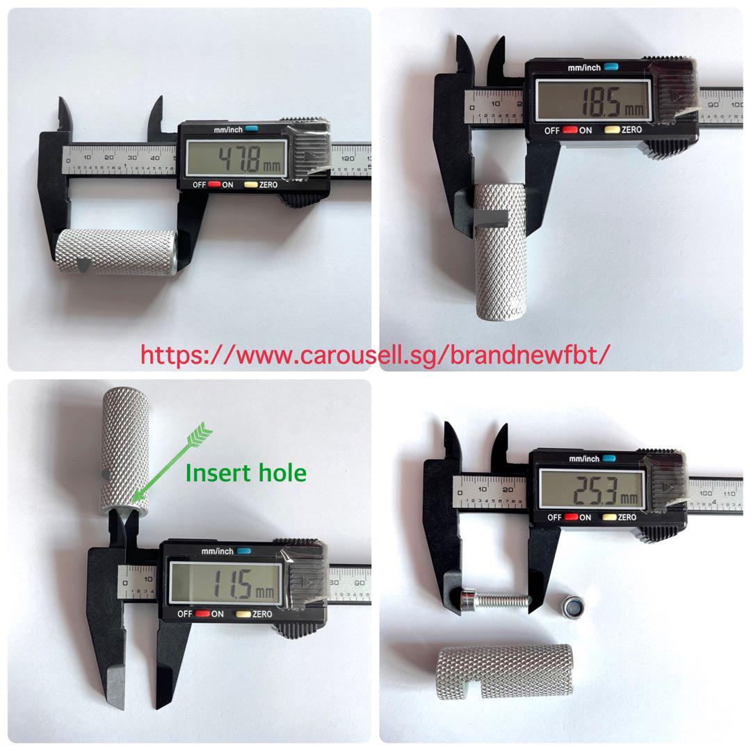 Wheelchair Aluminium Brake Pads stopper, wheelchair accessories stopper