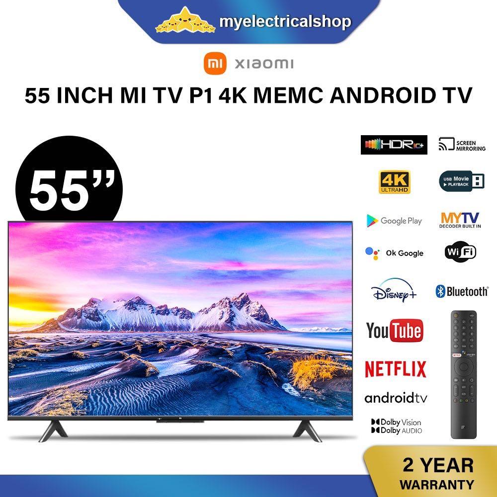 TV XIAOMI LED 55 SMART 4K L55M6-6ARG ANDROID 10