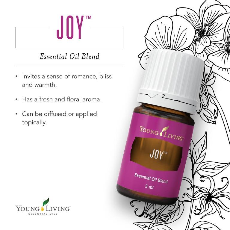 Young Living Joy Essential Oil, Health & Nutrition, Health Supplements
