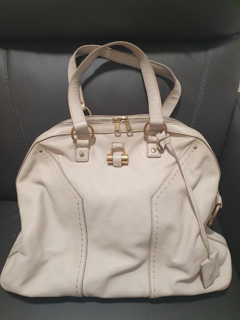 Ysl ivory bag on sale