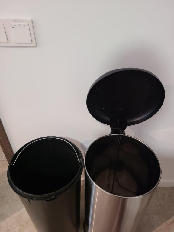 $30 The Container Store Tall step rubbish bin with inner container ...