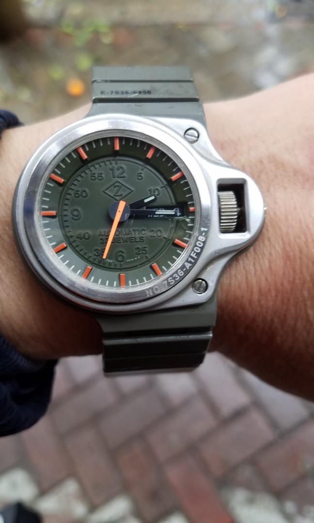 レア！CABANE de ZUCCa クロコダイルウォッチ - 腕時計(デジタル)