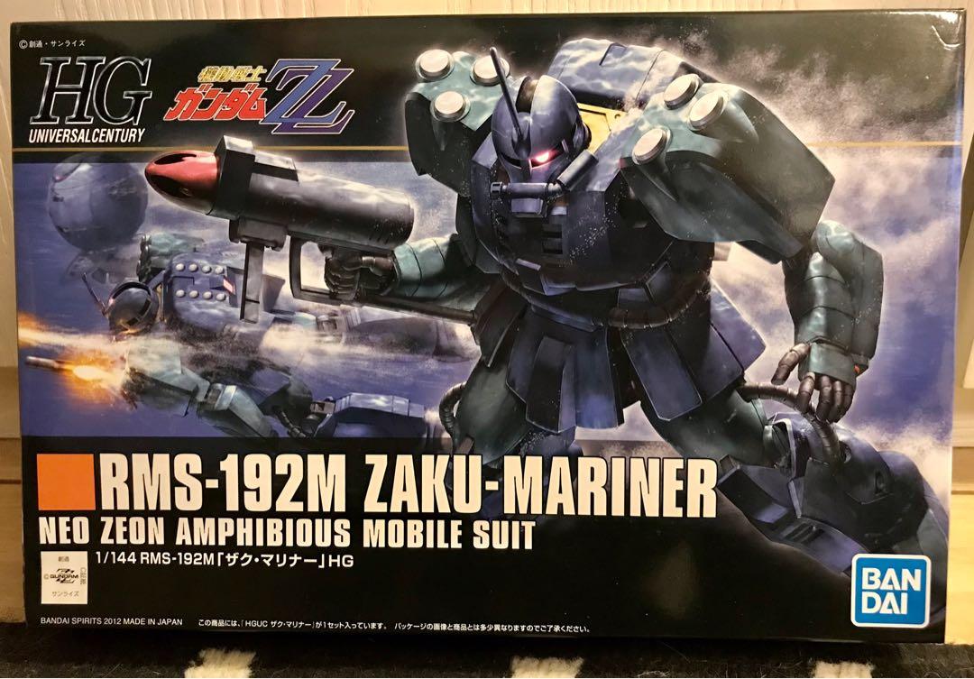 Mobile Suit Modèle BAN2176837 BANDAI Hobby BAN176509#143 Zaku Mariner Z Gundam Maquettes, 1:48
