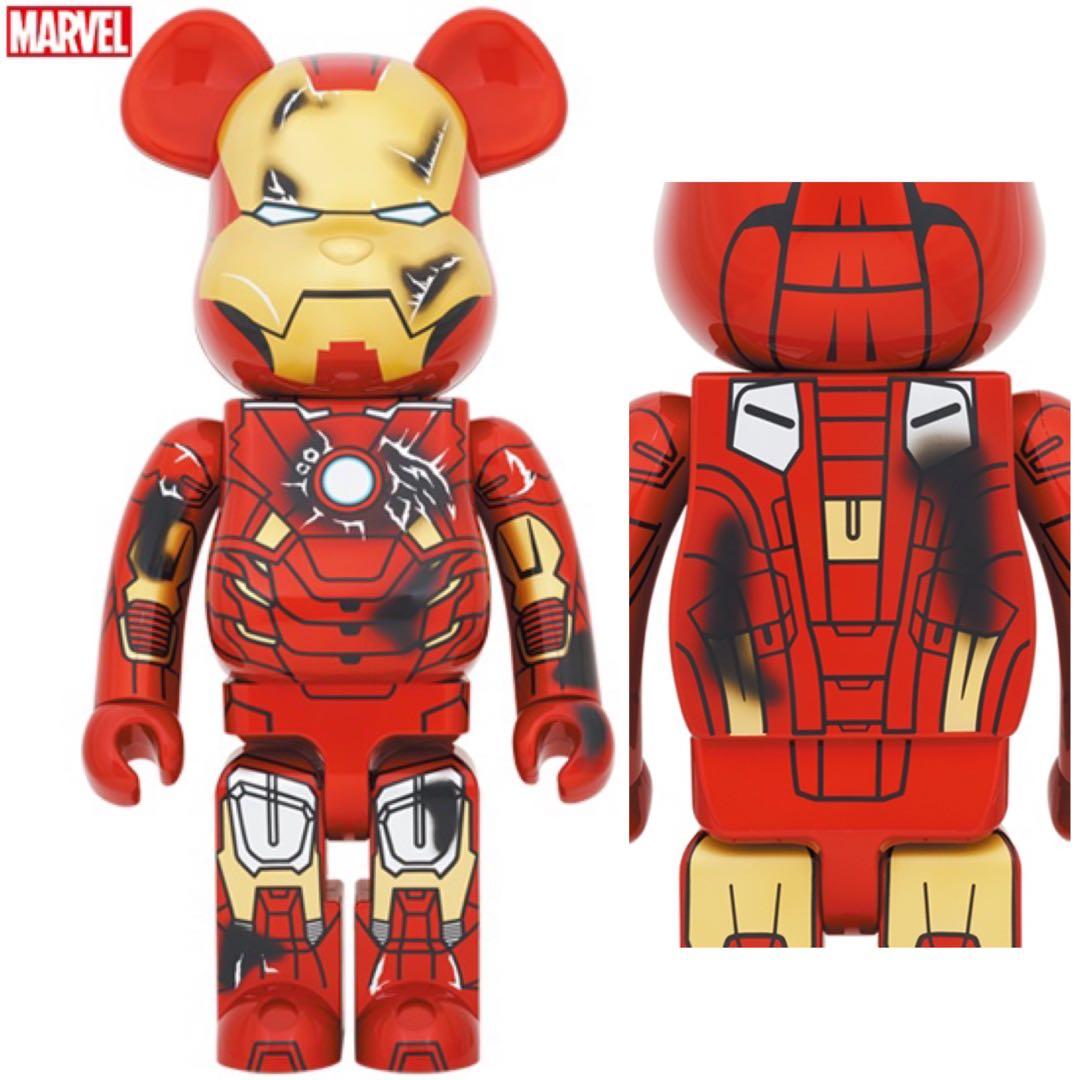 BE@RBRICK IRON MAN MARK VII DAMAGE 1000％ | www.innoveering.net