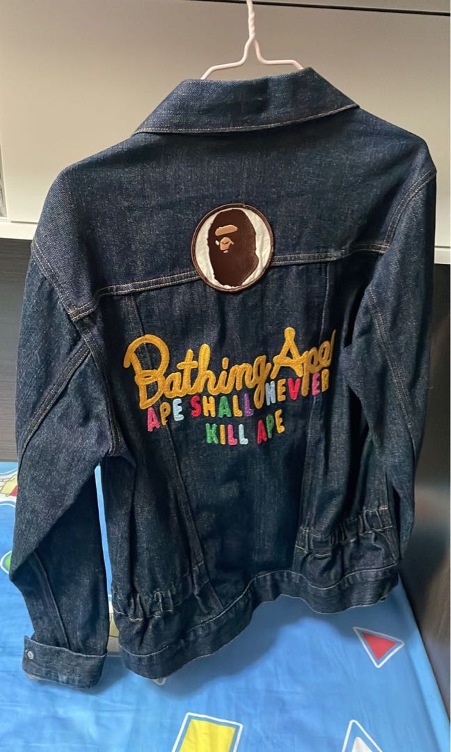 ジャケット・アウター A Bathing Ape CHAMPION DENIM JACKET A BATHING APE® Champion Denim Jacket | Bape official website