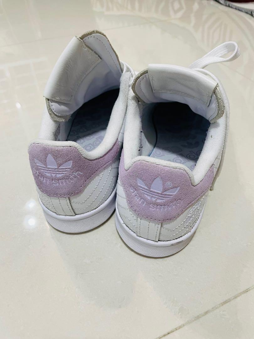 Stan smith purple shop glitter