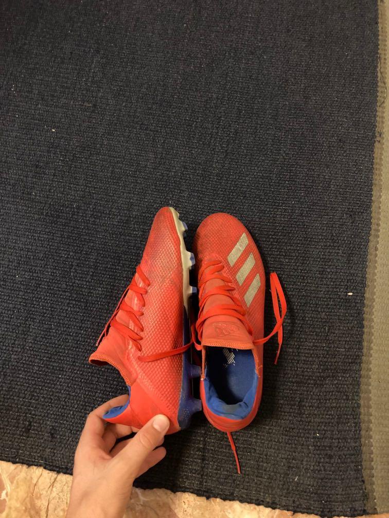 Adidas x cheap red and blue