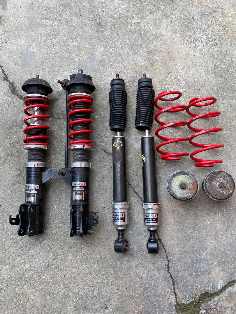 adjustable absorber rsr basic hilobodyshift honda jazz GE/GP/GK, Auto