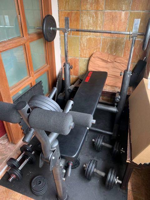 AIBI GYM DELUXE BENCH PRESS FLOOR MAT