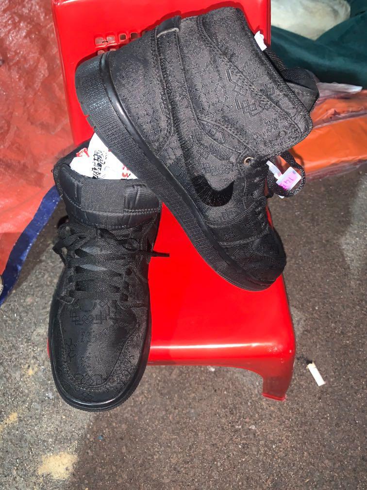 jordan shoes full black