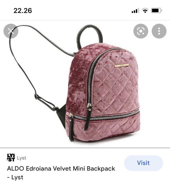 aldo small backpack
