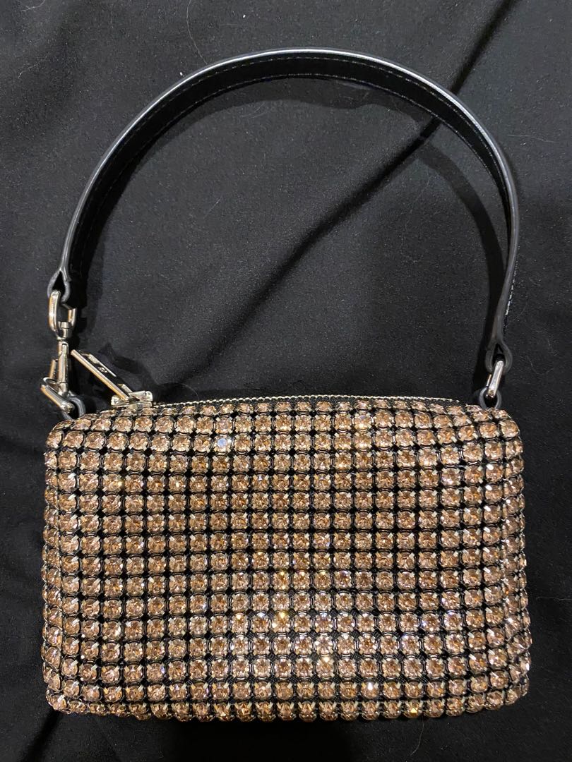Wangloc rhinestone mini clearance pouch