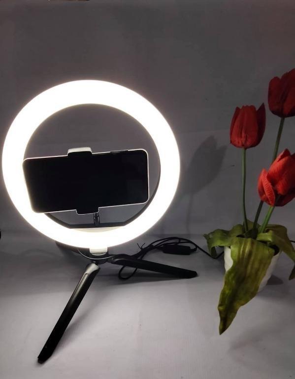Anko 10" Tabletop Selfie Ring Light, Photography, Photography