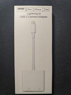 Apple Lightning to USB 3 camera adapter