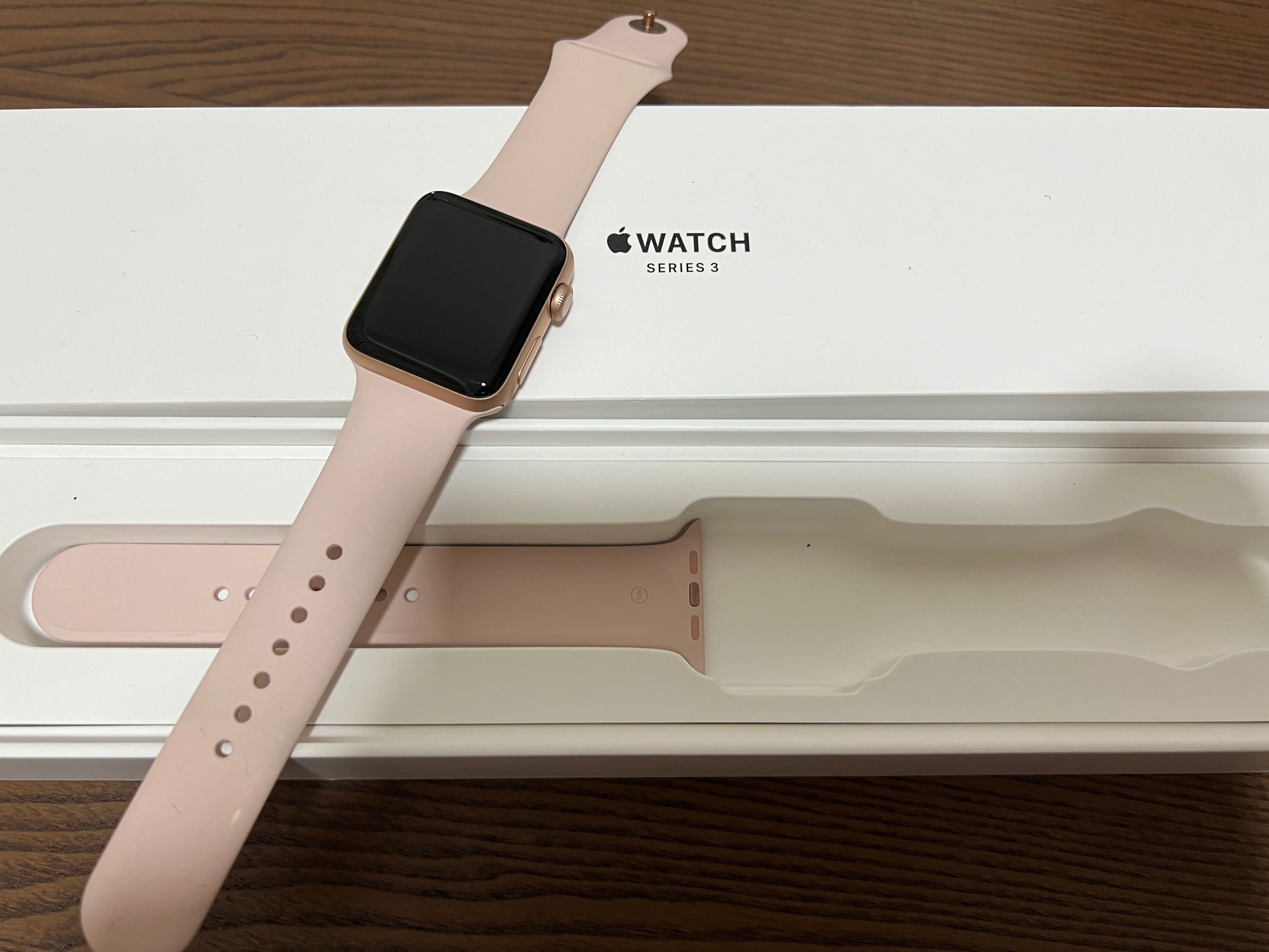 apple watch serie 3 rose 42mm