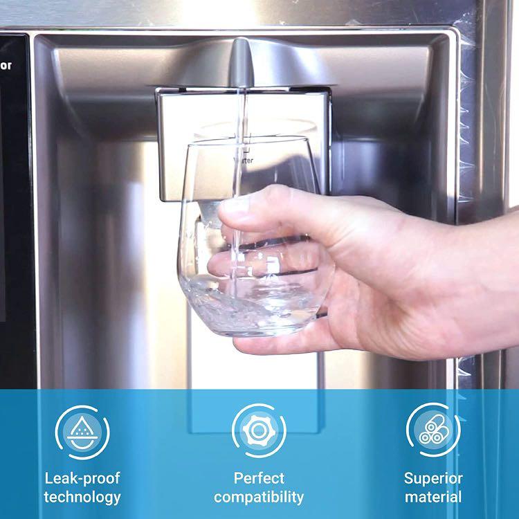 GLACIER FRESH DA29-00003G Water Filter Replacement for Samsung  Refrigerator, Compatible with Samsung DA29 00003G, DA29-00003F, Aqua-Pure  Plus DA29-00003B, RFG297AARS, HAFCU1, WSS-1 (Pack of 1) : : Home &  Kitchen