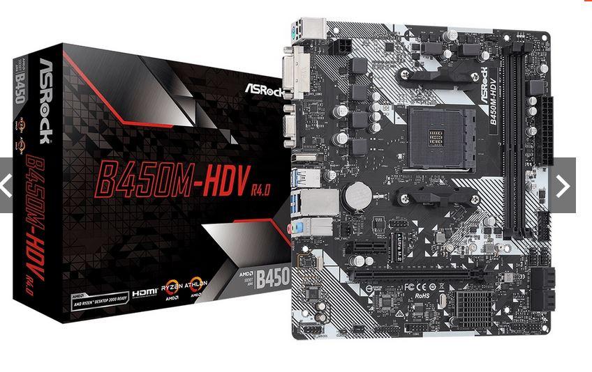 Asrock store b450m matx