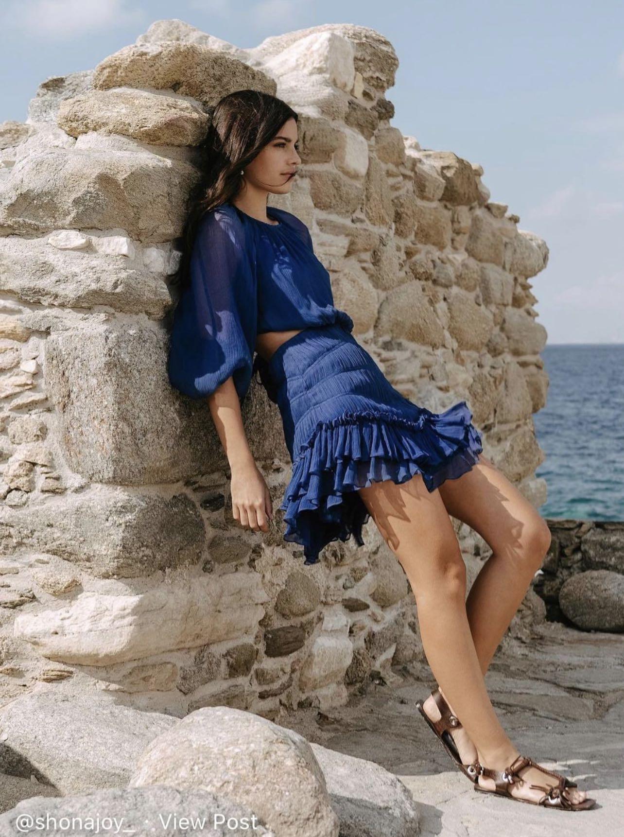 AU8)Shona Joy Safira Cut Out Backless Mini Dress authentic in Agean Blue,  Women's Fashion, Dresses & Sets, Dresses on Carousell