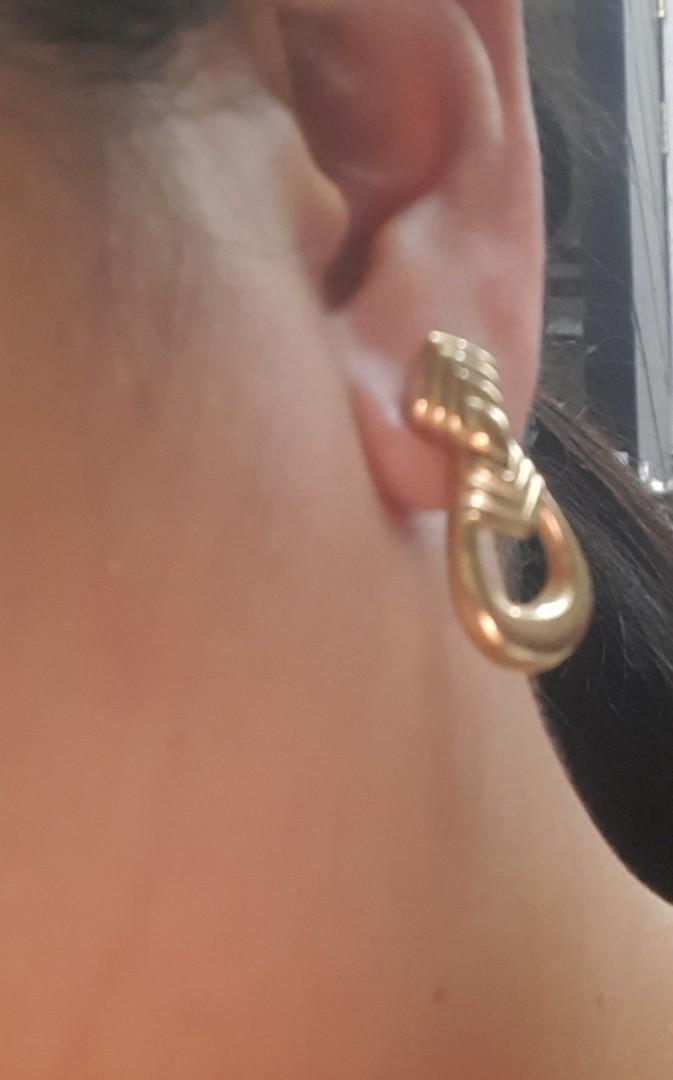 Auth givenchy clip on earrings (Category: Earrings) located in Zamboanga. Submitted by selected.things (Listing ID 1144557369, Image 3). Description: in very good cond. with markings at the back..