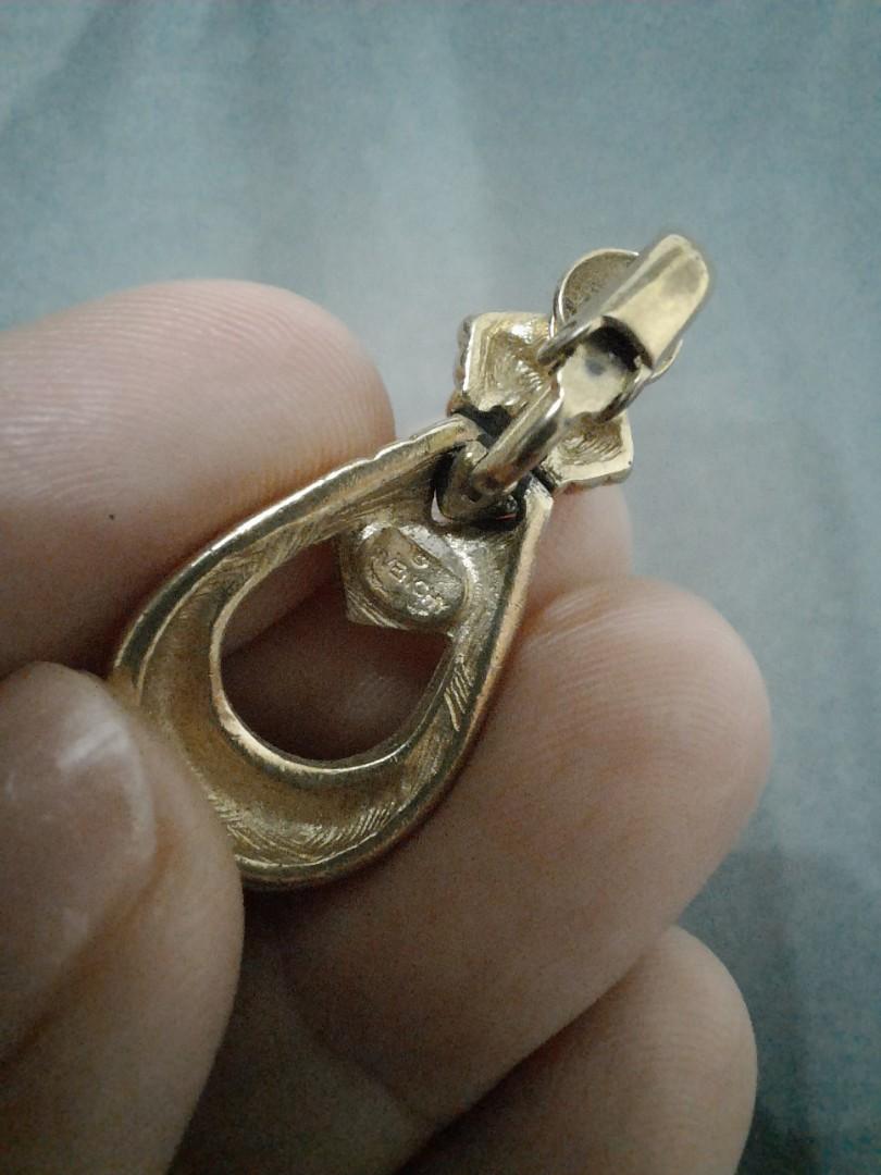 Auth givenchy clip on earrings (Category: Earrings) located in Zamboanga. Submitted by selected.things (Listing ID 1144557369, Image 2). Description: in very good cond. with markings at the back..