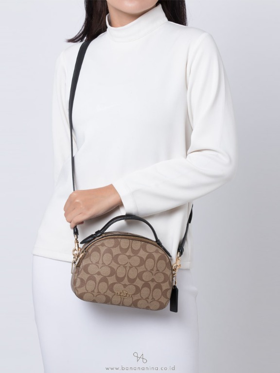 Coach signature serena satchel best sale