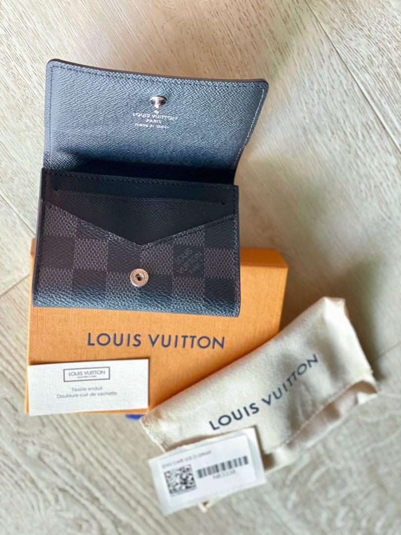 Shop Louis Vuitton DAMIER GRAPHITE Enveloppe Carte De Visite (N63338) by  1peace
