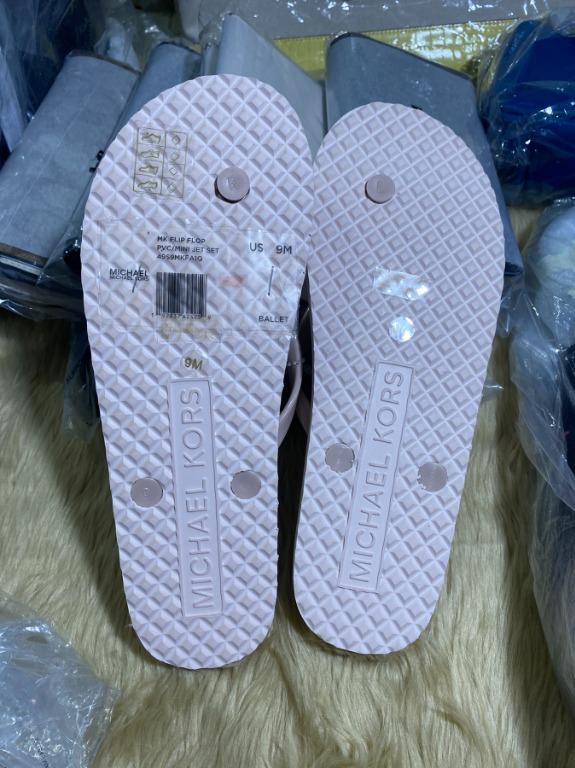 Michael kors sales rubber slippers