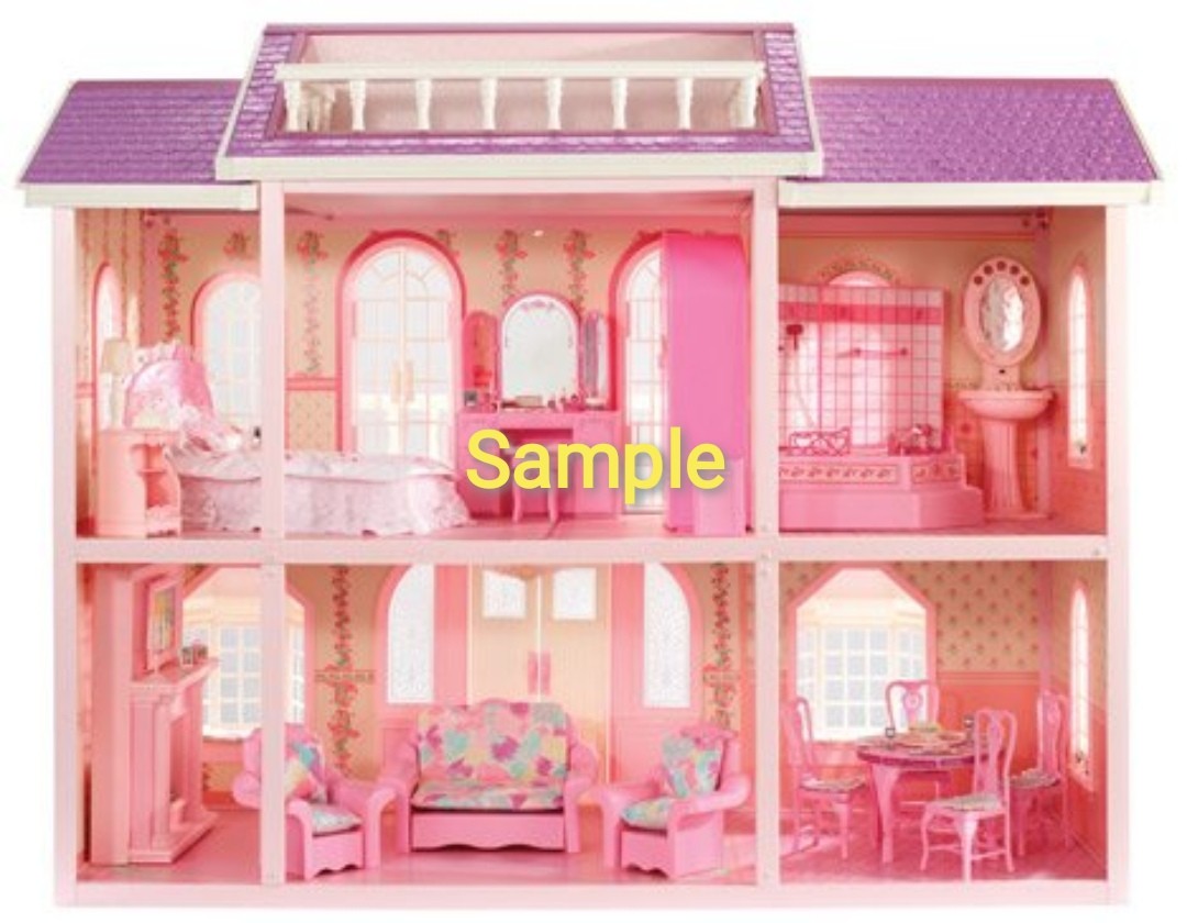Barbie Vintage Sweet Roses Collector DollHouse Furniture 1981 For