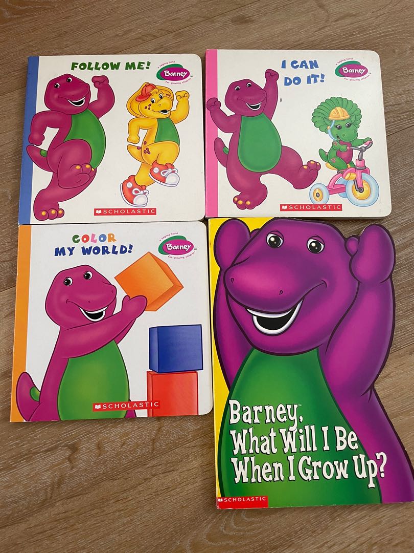 Barney books, Hobbies & Toys, Books & Magazines, Children's Books on ...