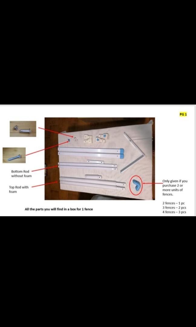 Bed guard (Queen size bed), Babies & Kids, Baby Nursery & Kids Furniture, Bed Guards on Carousell