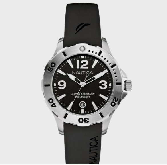 Nautica water resistant watch cheap