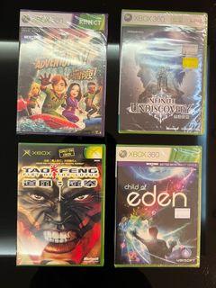 Brand new sealed original games for xbox/xbox360