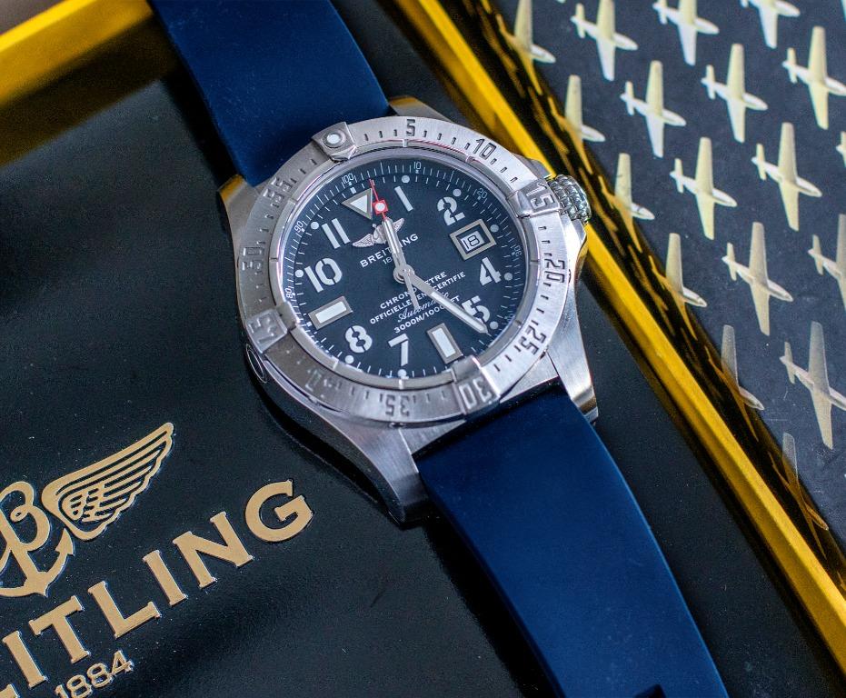 Breitling Avenger Seawolf A17330, Luxury, Watches on Carousell