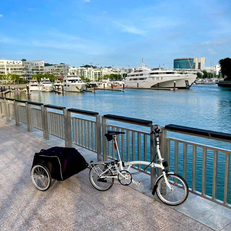 Brompton Trailer for Travel / Bikepacking / Touring, Sports Equipment